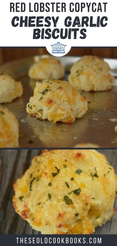 Cheesy Garlic Biscuits are a copycat Red Lobster Cheddar Bay Biscuits recipe. Using Bisquick makes these quick and easy.