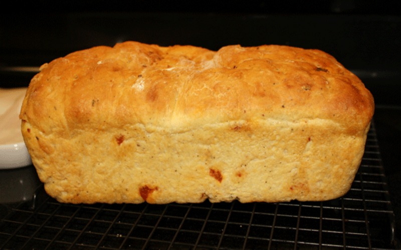Pizza Batter Bread and a Challenge