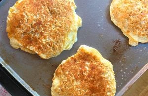 Easy Swedish Oatmeal Pancakes are great for a quick breakfast or supper. Truth be told, we like these old fashioned pancake recipe as a dessert rolled up with a dollop of peanut butter or your favorite preserves. 