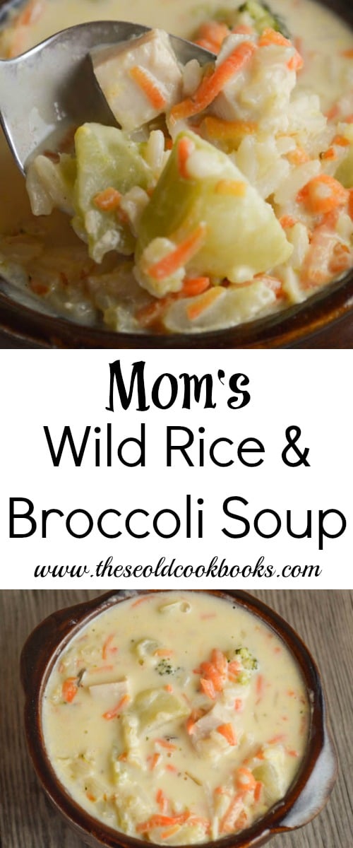 If you need an easy dinner option, give Mom's Wild Rice and Broccoli Soup a try. It is full of flavor and quick to put together for a family-pleasing meal.