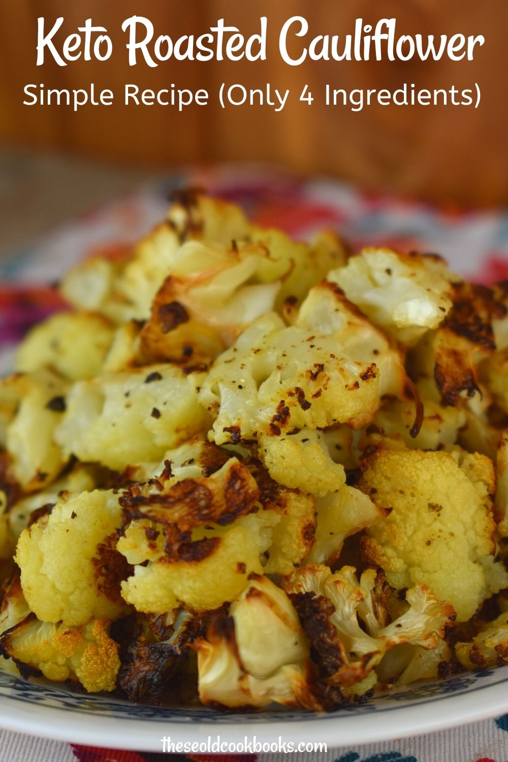 Sometimes we all just need an easy side dish that is really quick to make, and this Easy Roasted Cauliflower fits the bill perfectly. The trick to this dish is really in the roasting. The cauliflower needs plenty of time in the oven and you flip it several times during the cooking process.