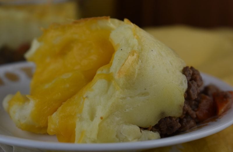 This old fashioned shepherd's pie recipe uses ground beef and your favorite vegetables. To make it fast and simple, use pre-cooked mashed potatoes to quickly whip up this Easy Shepherd's Pie for a dinner that your entire family will love.
