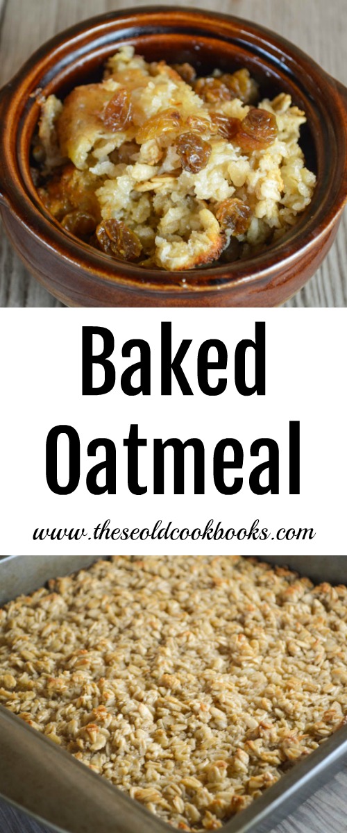 Put this Baked Oatmeal together the night before and pull it out of the refrigerator and bake for a warm, delicious breakfast the entire family will enjoy.