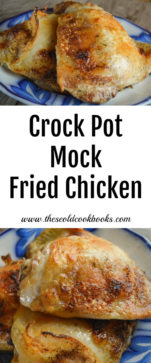 Download Crock Pot Mock Fried Chicken