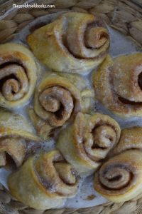 Quick Cinnamon Rolls with refrigerated crescent rolls are an easy, shortcut breakfast idea when you don't have the time to bake!