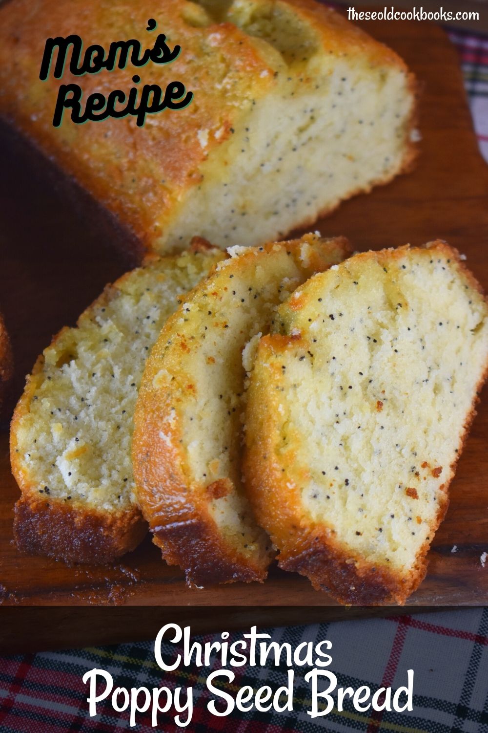 Mom's Poppy Seed Bread is one of those quick breads that is perfect for breakfast, dessert or as an afternoon snack with a hot cup of coffee.