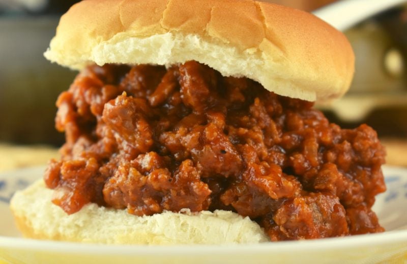 The Simplest Sloppy Joes With Ketchup