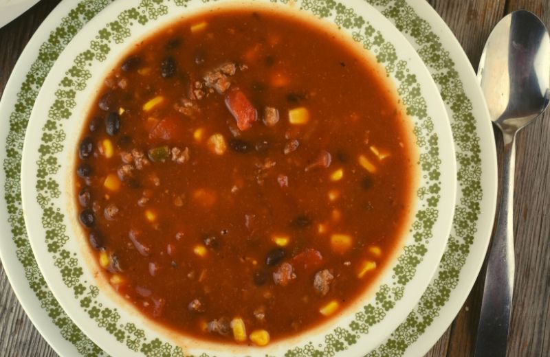 The Easiest Crock Pot Taco Soup Recipe