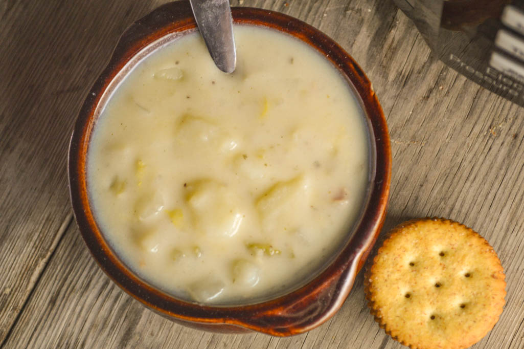 This Pressure Cooker Potato Soup has all the flavor of making it on the stovetop but takes a fraction of the time. Using your InstantPot, this soup can be on the table in no time!