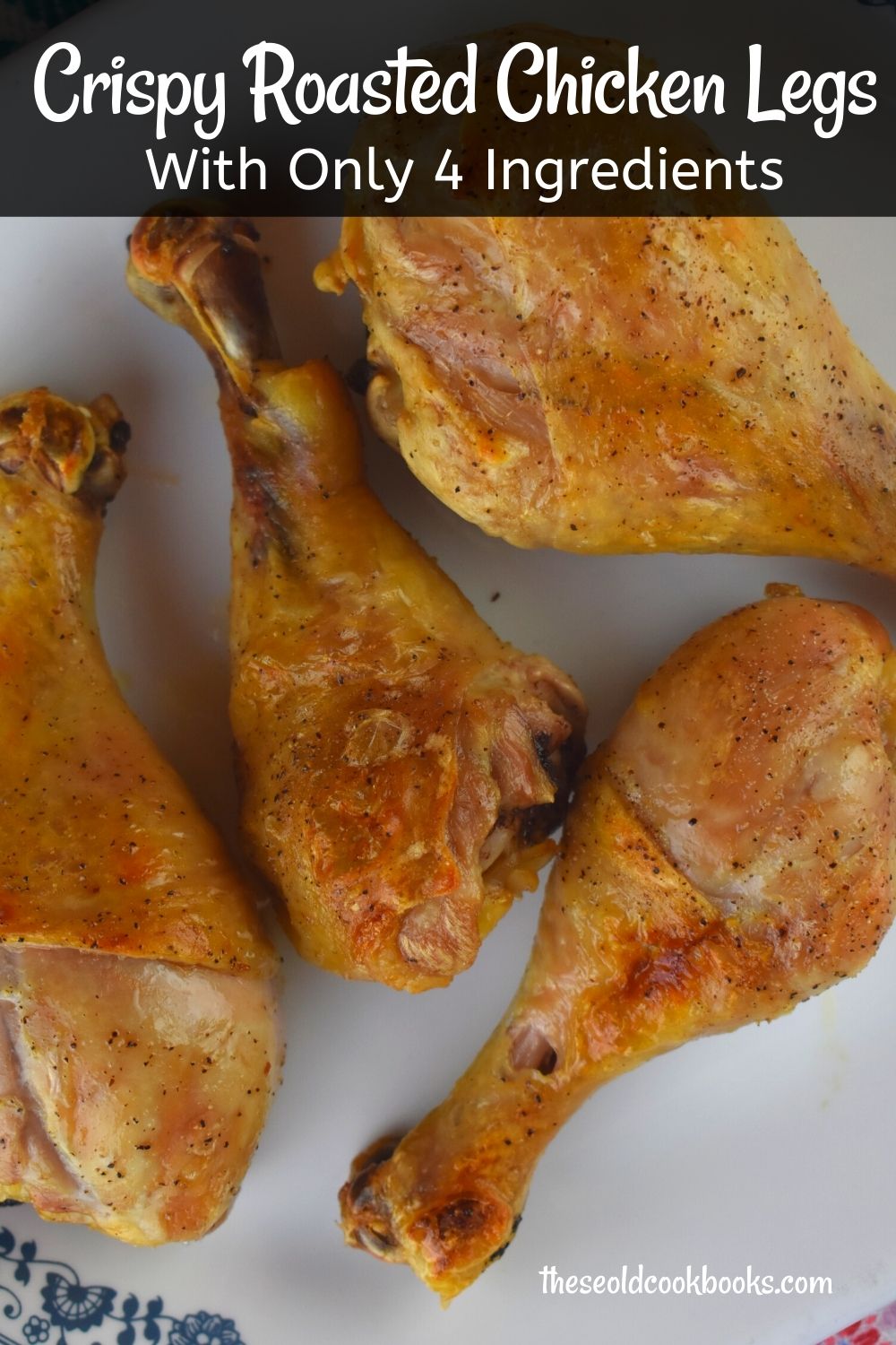 Need a quick and easy way to make your family happy? These 4-Ingredient Baked Chicken Legs are easy to make and turn out tender and juicy every time. Kids go crazy for these yummy chicken legs. These beauties are a great option when you are looking for a keto-friendly, low carb or gluten free option for dinner.