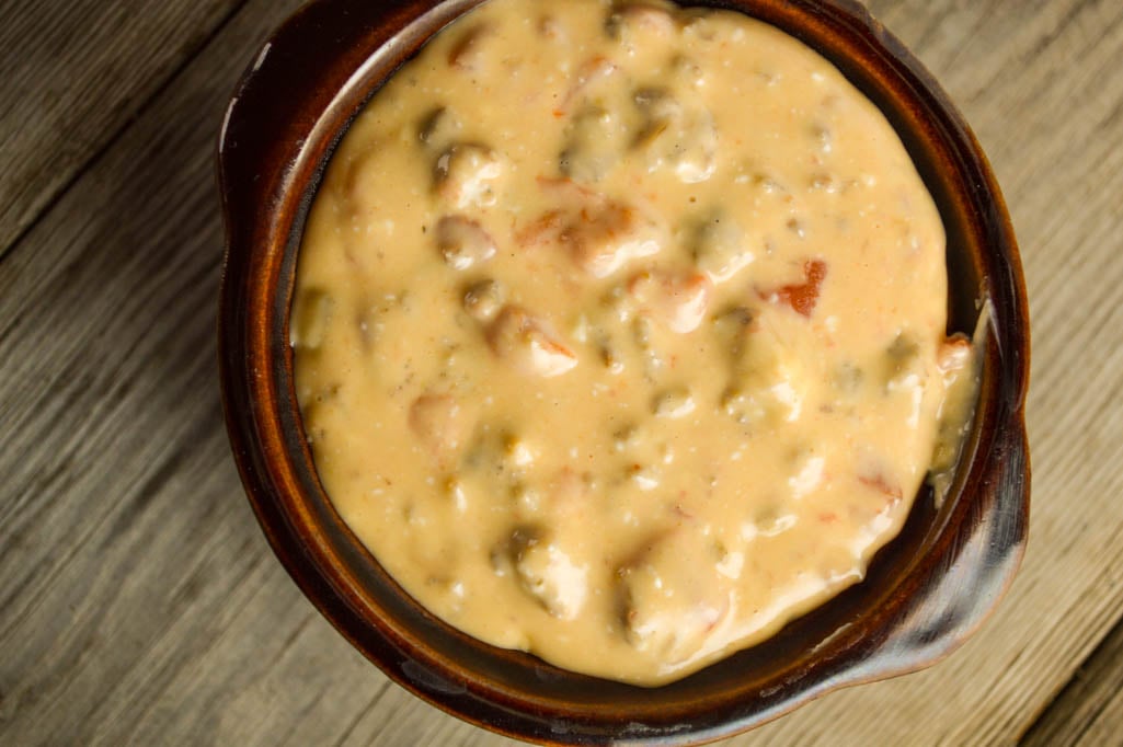 With just four ingredients, this small-batch Crock Pot Sausage Queso Dip is perfect for a small gathering of friends or even a fun option for dinner with the family. Grab a bag of your favorite tortilla chips and dig in!