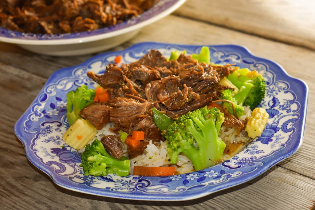 Instant Pot Hawaiian Beef is full of flavor and perfect served with steamed vegetables and rice. The best part of this dish is that it takes a fraction of the time in the electric pressure cooker rather than in the oven.