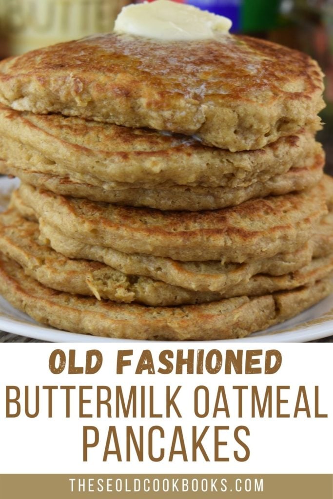 With just a little work the night before, these Prep Ahead Old-Fashioned Oatmeal Pancakes are easy to make for the perfect breakfast. Top them with butter and syrup or mix it up with peanut butter or your favorite fruit.