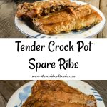 These Tender Crock Pot Spare Ribs are so easy to throw together and turn out perfect every time. With just a handful of simple ingredients, these ribs are a great family meal to fix in the slow cooker.