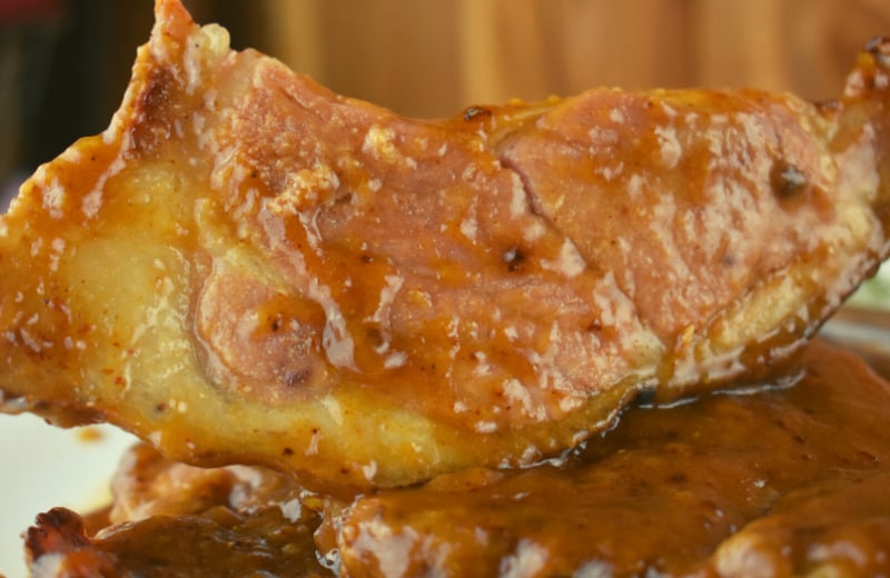 Old-Fashioned Ham Steak features a ham steak glaze in just 12 minutes.