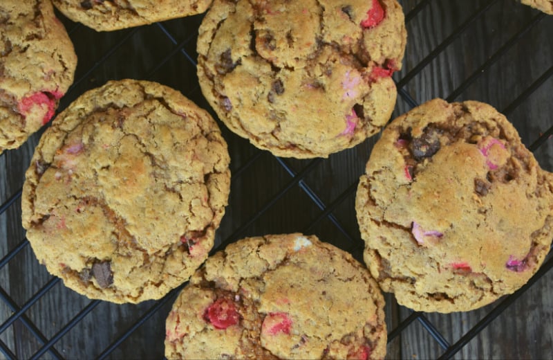 Monster Cookies Without Flour – A Leftover Candy Cookie Recipe