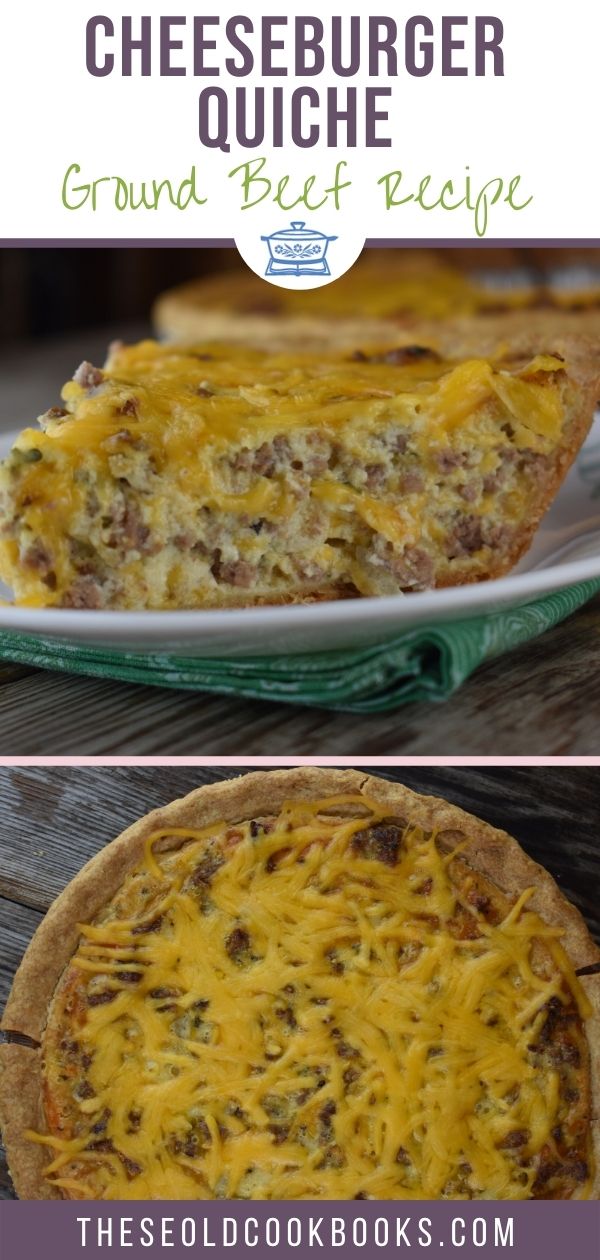 Cheeseburger Quiche is a winning recipe for the entire family. With the flavors of a classic cheeseburger, it's a great play on your favorite sandwich.