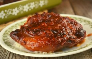 Looking for a new way to jazz up pork chops? The sauce for these Baked Cranberry Pork Chops includes just three ingredients but packs a flavorful punch. For best results, mix together the sauce and marinate the pork chops overnight.