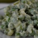 This Creamy Dill Pea Salad recipe is a refreshing side dish perfect for a pitch-in, summer picnic or just a regular family dinner. Made with frozen peas and sour cream, pea salad with dill is quick to put together and full of flavor.