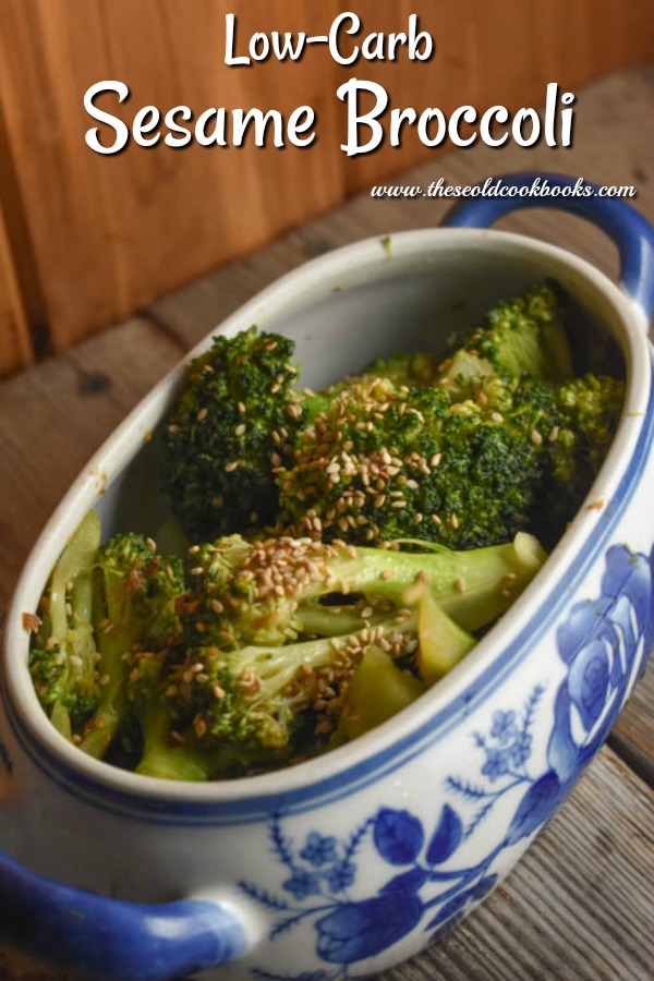 Low-Carb Sesame Broccoli is an easy side dish to add to almost any meal.