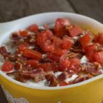 Easy BLT Dip is the perfect complement to your ordinary vegetable tray.