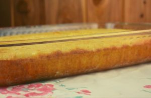 Maryann's Sweet Cornbread is quick to put together using baking mix, cornmeal and creamed corn. It's a perfect side dish with your favorite chili or soup.