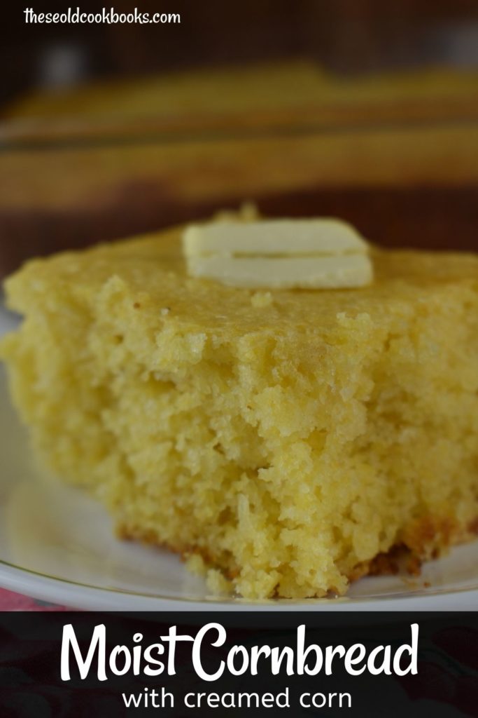 Maryann's Sweet Cornbread is quick to put together using baking mix, corn meal and creamed corn. It's a perfect side dish with your favorite chili or soup.