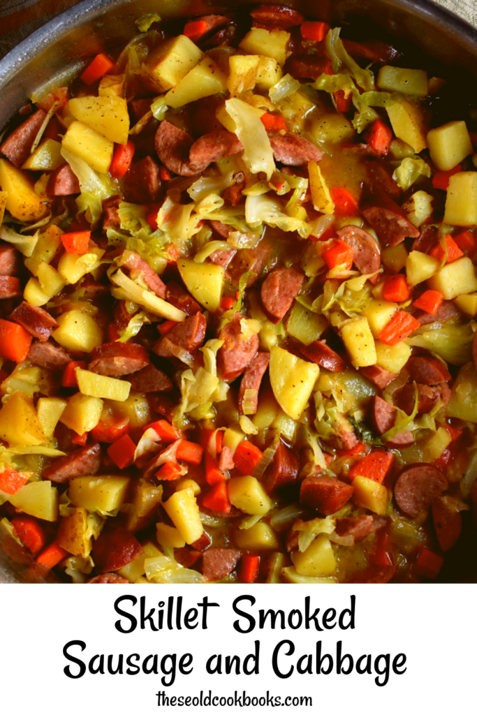 This one pot wonder consists of a buttery blend of fried cabbage, smoked sausage, carrots, potatoes and onions. Skillet Smoked Sausage and Cabbage is a quick meal that your entire family will enjoy.