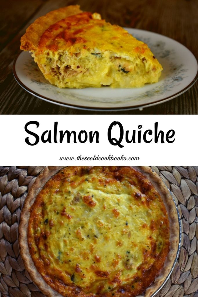 A tasty, easy and healthy salmon quiche recipe that's high in protein and calcium. Follow this step-by-step recipe to make your own quiche.
