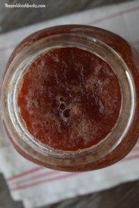 This three ingredient Strawberry Rhubarb Jam with Jello is the perfect way to make a yummy refrigerator jam in less than 15 minutes. This flavorful jam is pectin-free and goes perfectly on toast or ice cream.