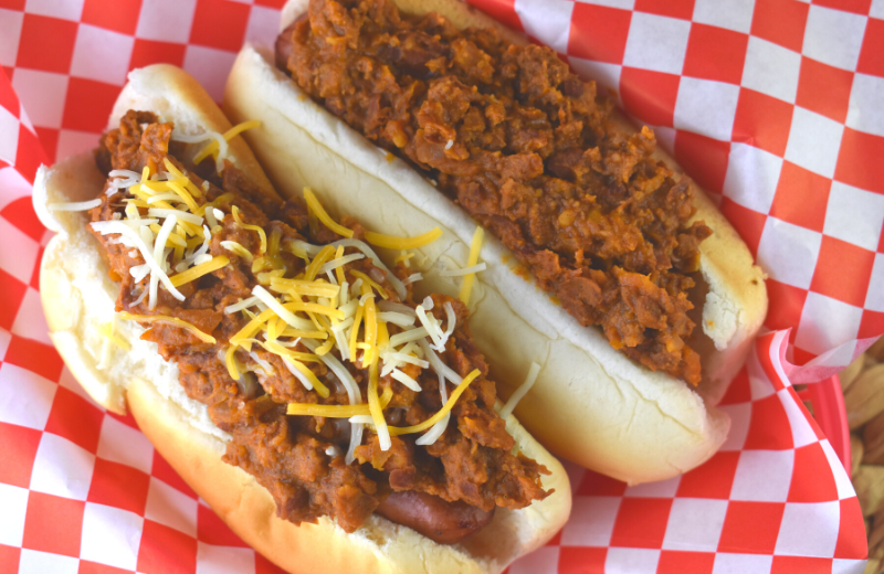 Served over hot dogs and topped with cheese, this classic coney island sauce is finger-licking good!