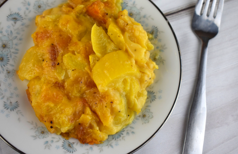Kentucky Southern Squash Casserole is the perfect way to turn those yellow squash into a family friendly side dish. Starring butter crackers and cheese, it's the perfect combination of flavor and texture. This recipe will soon become a summer staple.