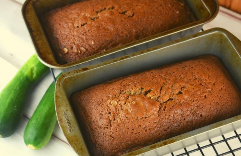 Classic Zucchini Bread is just what the names implies - a no-nonsense summertime quick bread. This vintage zucchini bread recipe has the perfect, moist, cinnamon flavor, and is basically the best ever zucchini bread. If you can resist eating both loaves fresh out of the oven, pop one loaf in the freezer for a treat down the road.