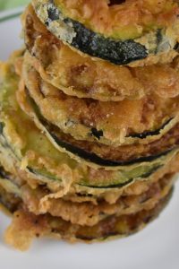 Follow these easy instructions for how to fry zucchini slices.