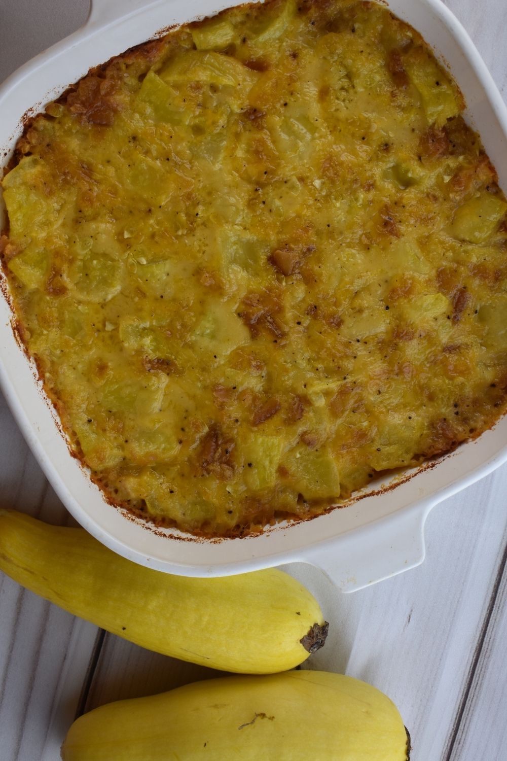 Kentucky Southern Squash Casserole is the perfect way to turn those yellow squash into a family friendly side dish. Starring butter crackers, cream of chicken soup, and cheese, this recipe perfectly combines flavor and texture, and this dish will soon become a summer staple.