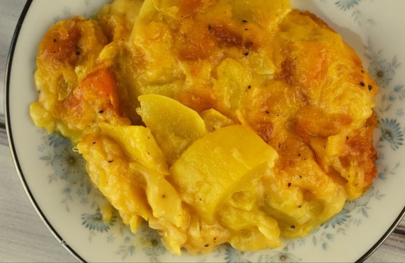Kentucky Southern Squash Casserole is the perfect way to turn those yellow squash into a family friendly side dish. Starring butter crackers, cream of chicken soup, and cheese, this recipe perfectly combines flavor and texture, and this dish will soon become a summer staple.