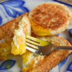 Egg in a Basket is a simple, yet delicious breakfast dish that you can have on the table in less than 10 minutes. A variation of the classic British dish - toad in the hole - this one features just toast and a runny fried egg.