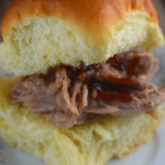 This is the easiest Oven Pulled Pork recipe ever!  The rub is made of only two ingredients---coarse salt and black pepper, and the outcome is a moist, fall off the bone pulled pork that can be eaten alone, or topped with barbecue sauce. 