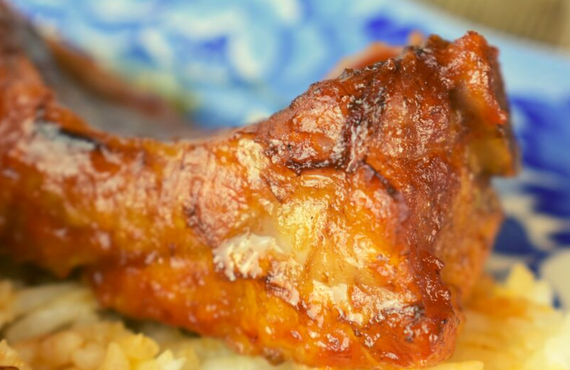 Mom's Oven Baked Pork Rib follows a parboil and bake technique that results in a quick, tender barbecued pork rib.  I recommend serving over rice to absorb the finger-licking good sauce.