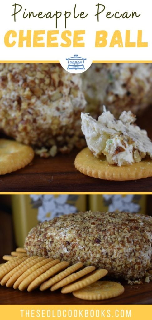 Top your favorite cracker with this delicious pineapple cheeseball.