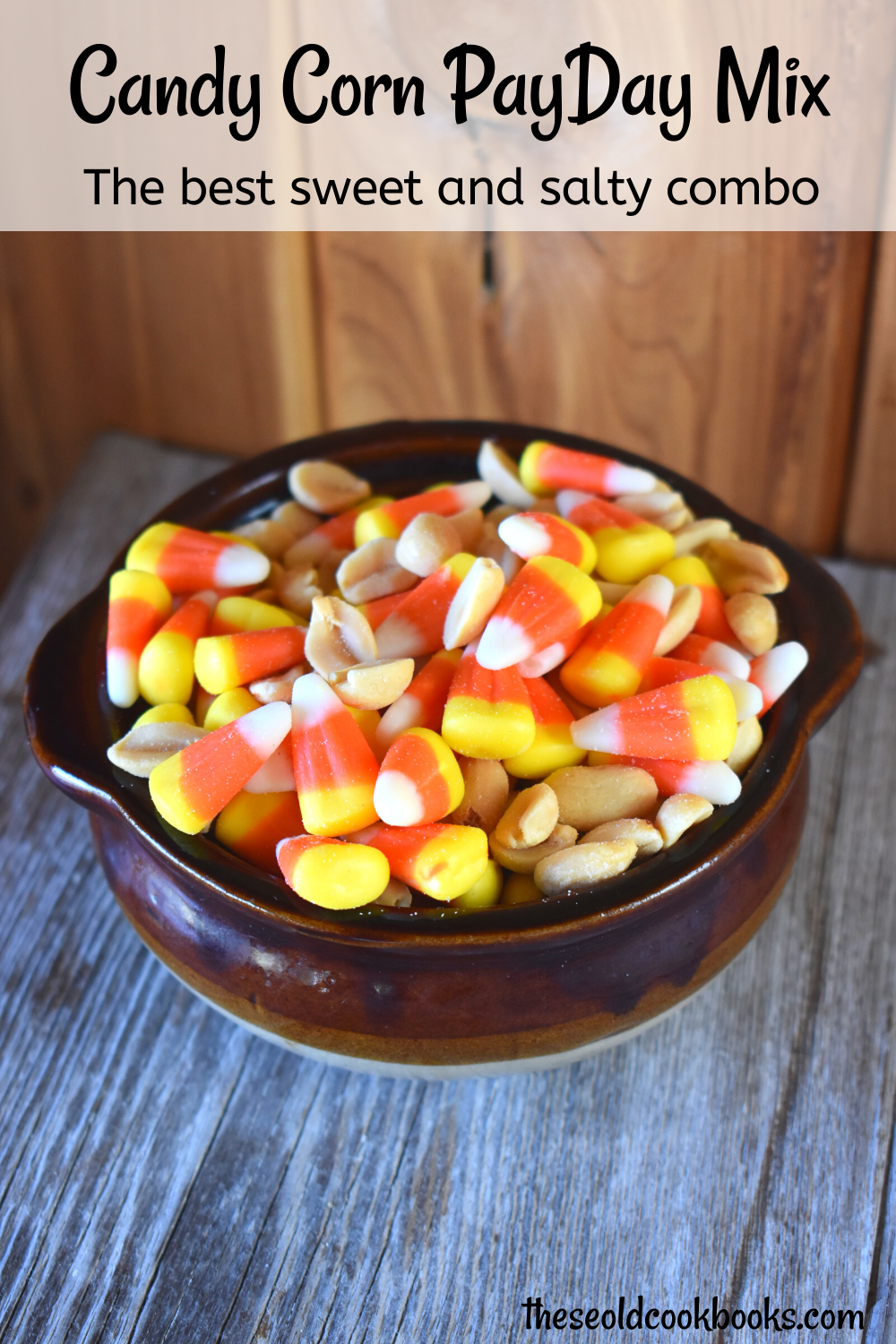 PayDay Snack Mix with Candy Corn and Peanuts