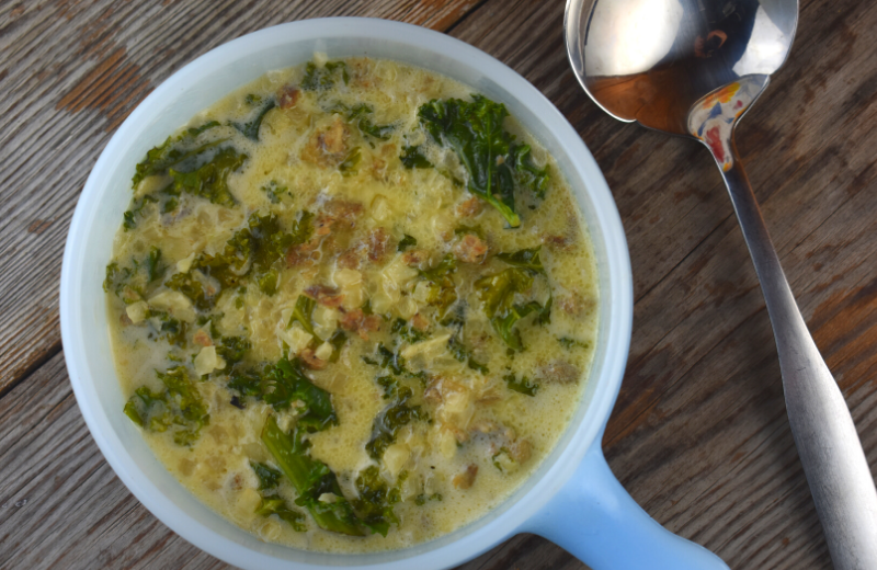 Low Carb Tuscan Kale Soup – A Keto Zuppa Toscana Recipe