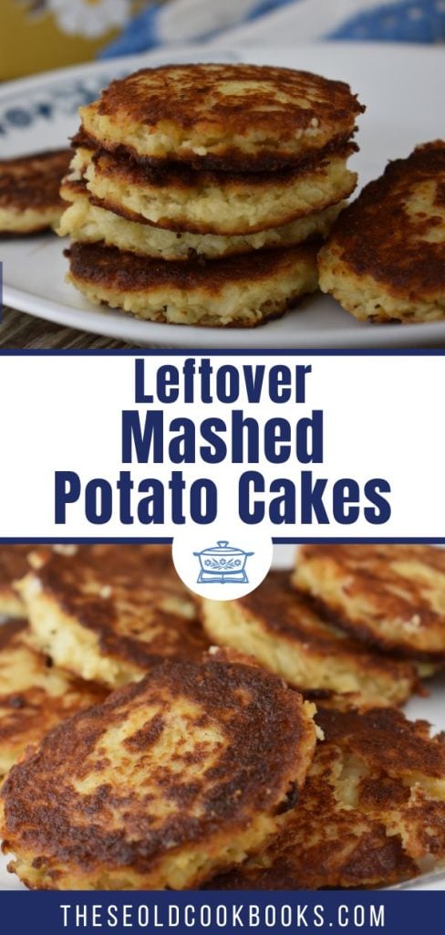Talk about economical! This recipe uses leftover mashed potatoes and creates a whole new side dish, mashed potato cakes.  And it is only 5 ingredients!