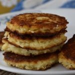 Five ingredients is all it takes to make Granny's Leftover Mashed Potato Cakes. Using a base of your favorite leftover real mashed potatoes, you can easily make this economical side dish that the whole family will love.