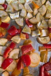 Summer Roasted Vegetables - A Sheet Pan Roasted Vegetables Recipe