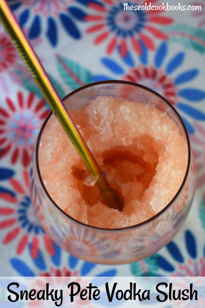 Sneaky Pete Vodka Slush is a perfect large batch cocktail for your next party.