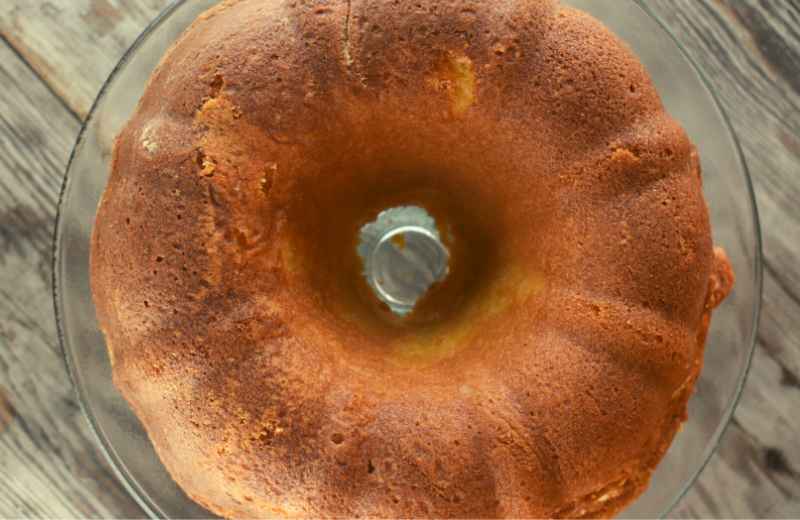 Grandma's Traditional Pound Cake is a special version uses butter, margarine and Crisco for a perfectly moist and dense texture.  Amateurs and professional bakers alike will fall for this easy recipe. Serve it up for dessert or breakfast, it will be a favorite for all.