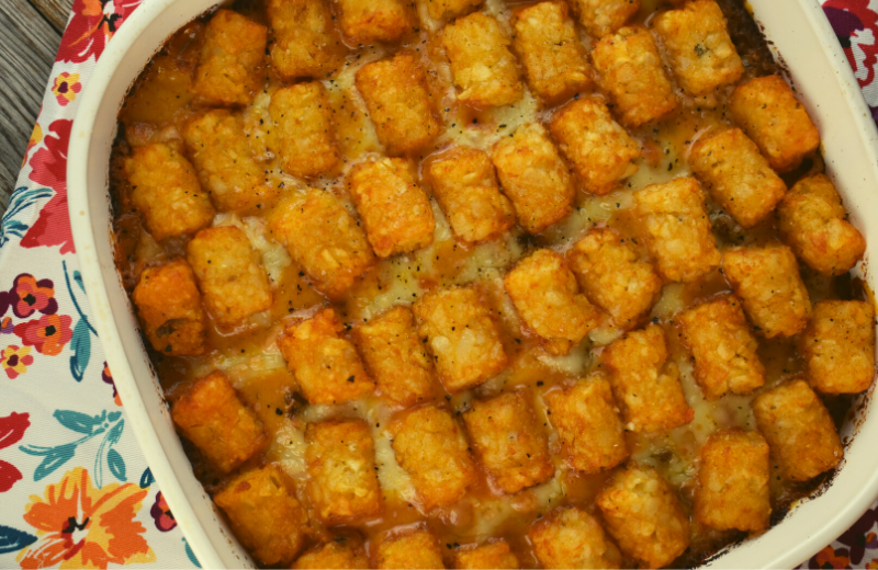 Frisco Tater Tot Casserole – A Tater Tot Casserole Without Soup Recipe
