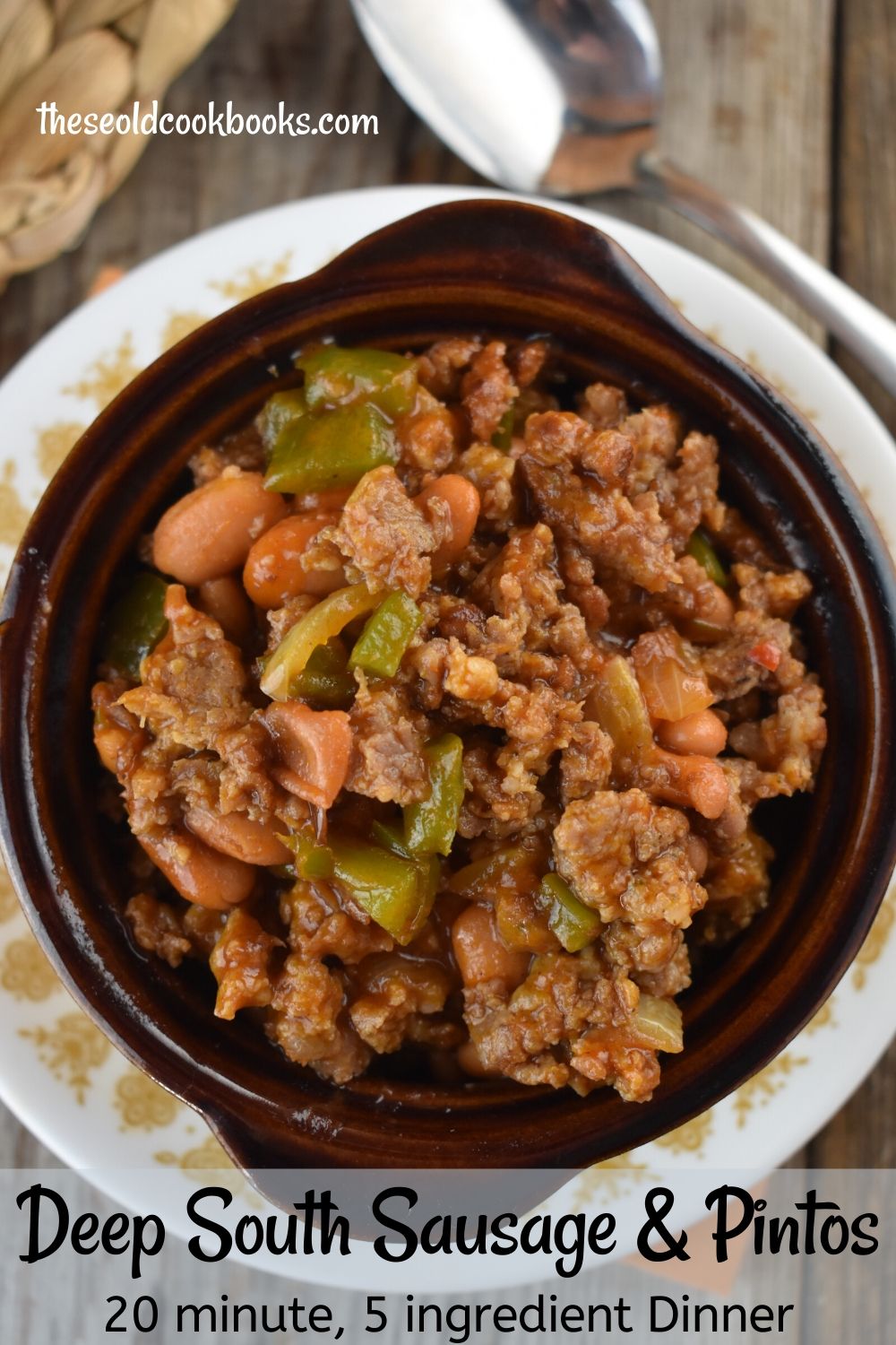 The Simplest Southern Pinto Beans And Sausage