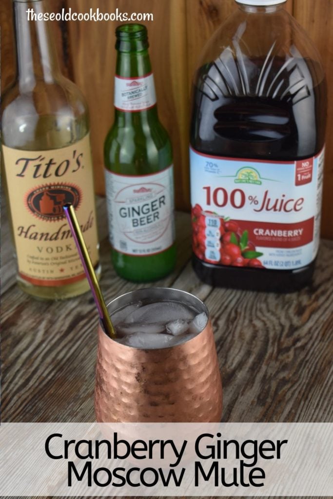 The cranberry mule is the perfect holiday cocktail. With just 3 ingredients, thsi drink will be a hit with everyone.
